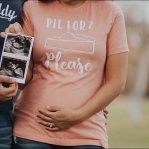 Fall Pregnancy Announcement T-Shirt 3/$10